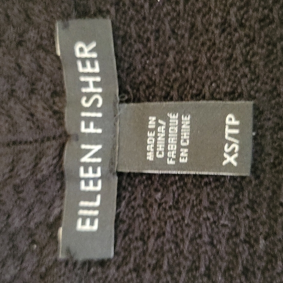 EILEEN FISHER TENCEL SILK BLEND KNIT OPEN CARDIGAN.... - Picture 8 of 10
